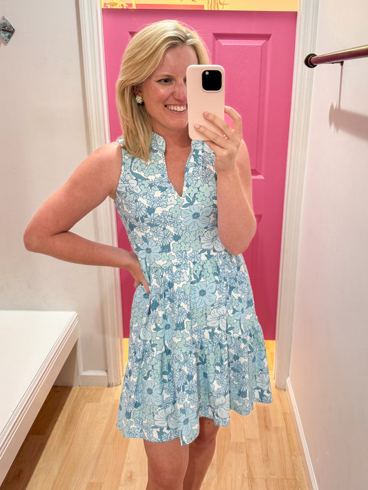 Tatum Dress Seaspray Soiree