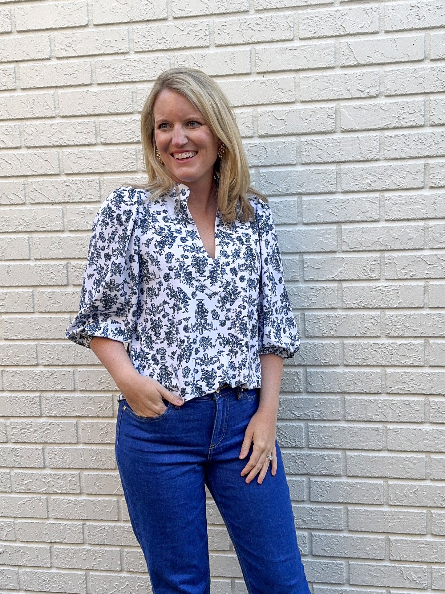 Eliza Top Roman Holiday