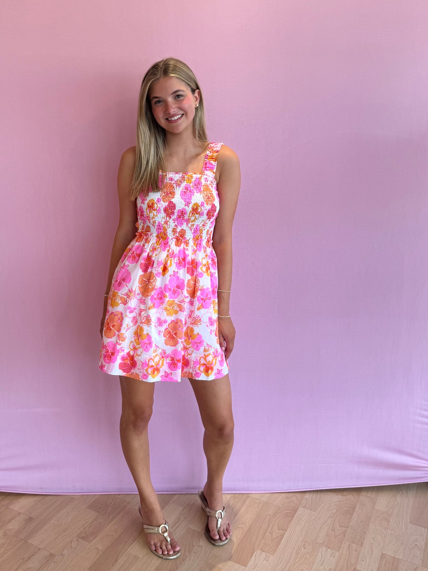 Hadly Skirted Romper Pansy Fansy