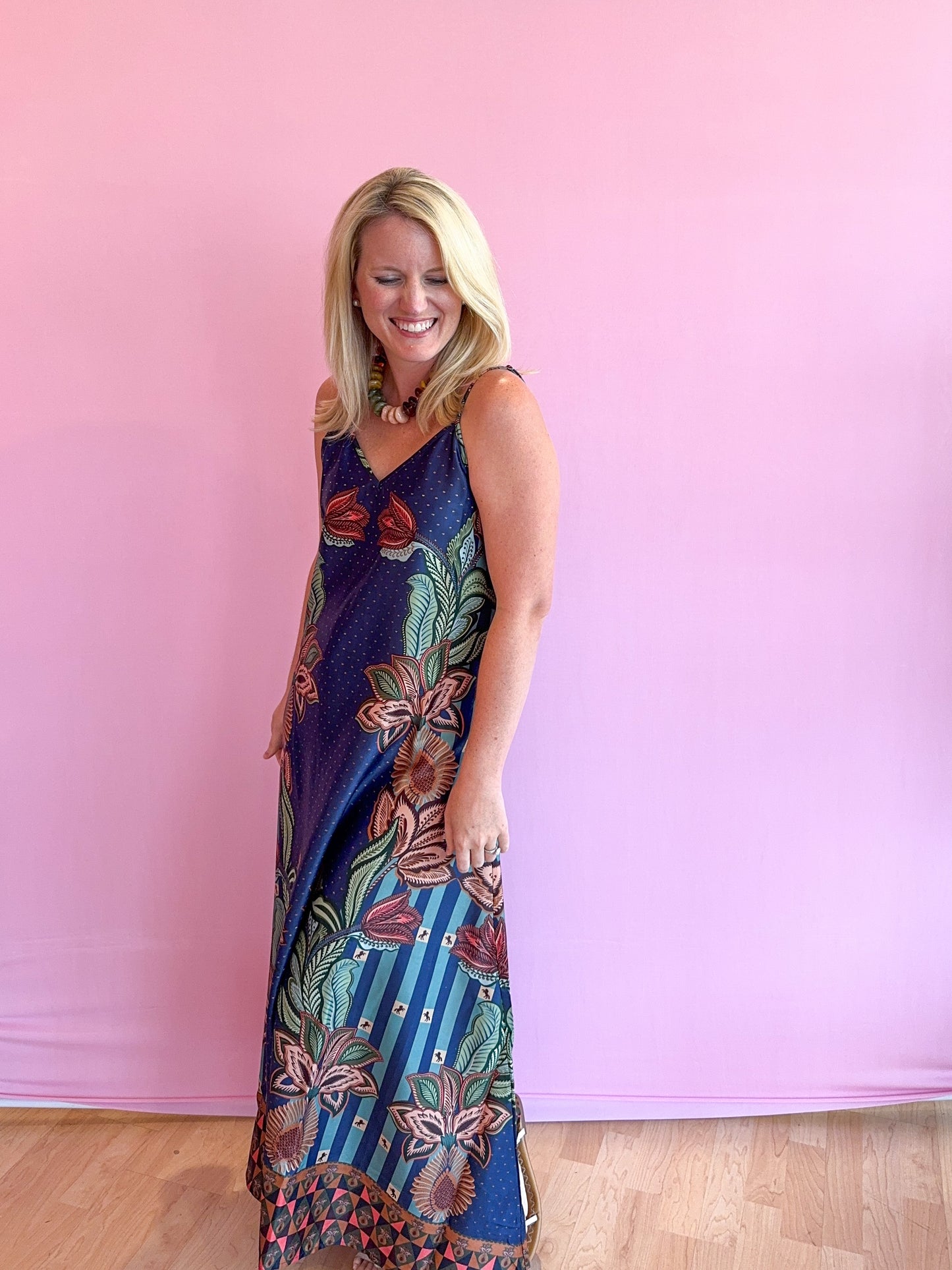 Camille Floral Slip Dress