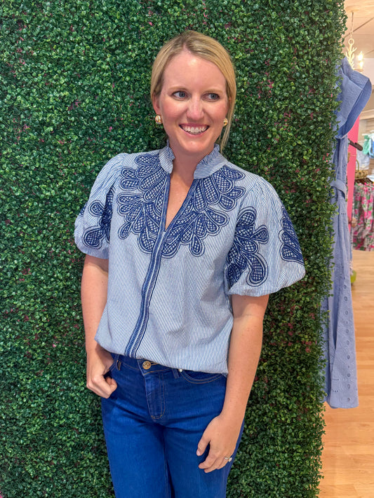 Elise Puff Sleeve Top