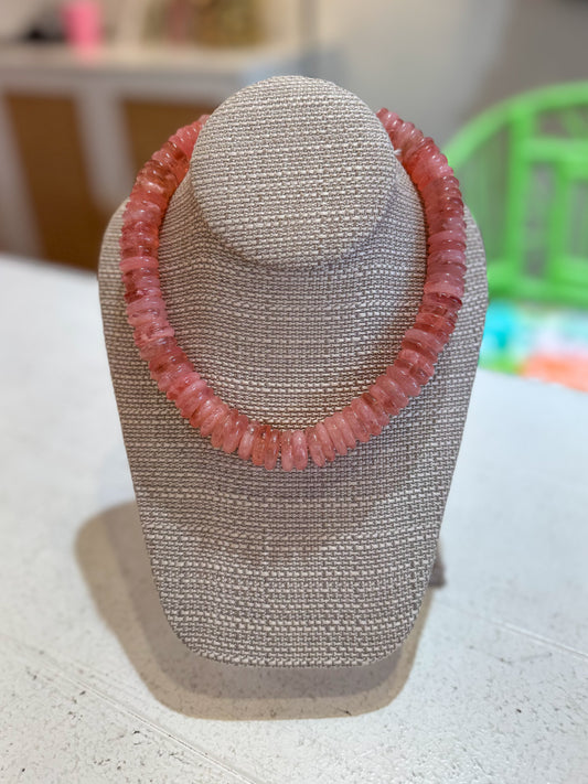 Connie Necklace Light Pink