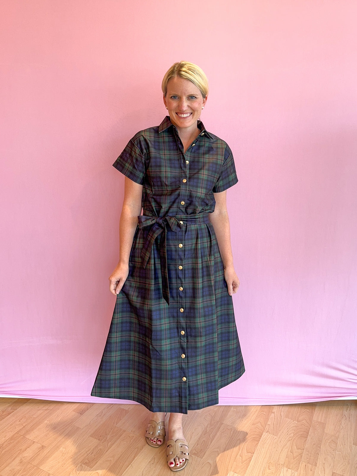 Miller Dress Glade Plaid