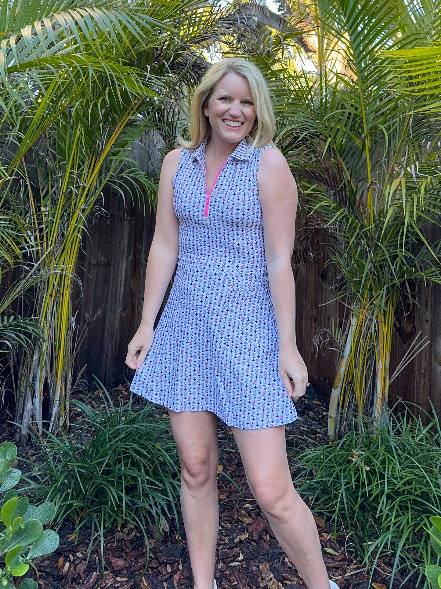 Cynthia Dress Falling Petals