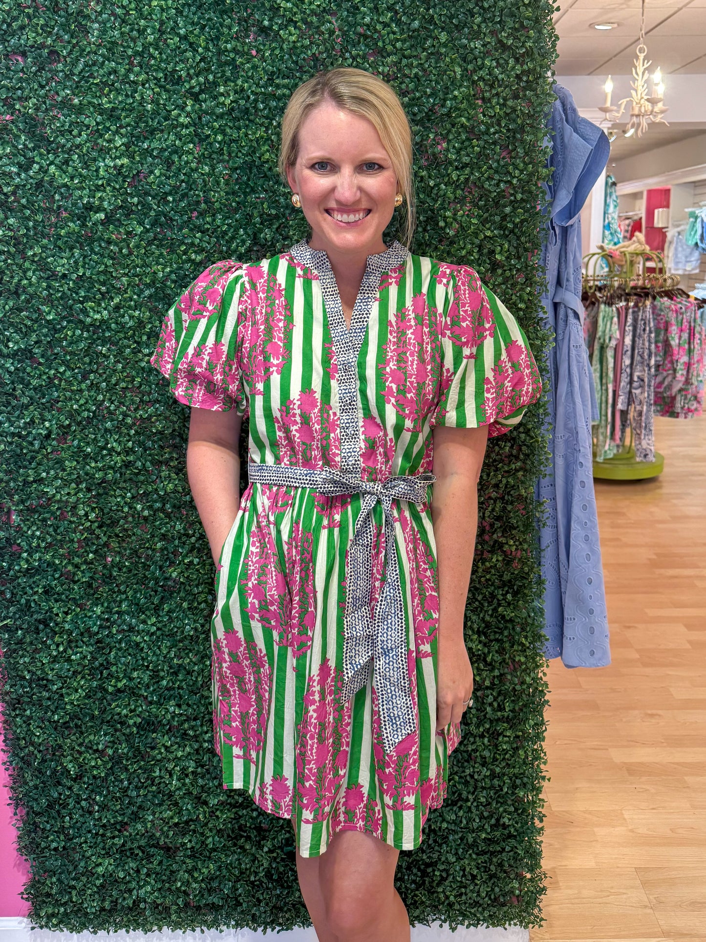 Iris Tie Waist Dress