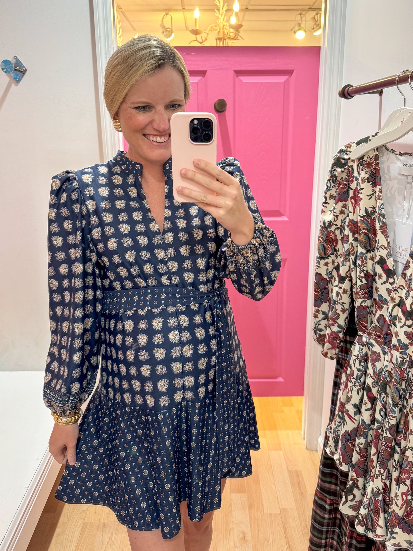 Hazel Dress Flora Paisley