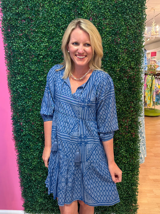 Sienna Nautical Rope Mini Dress