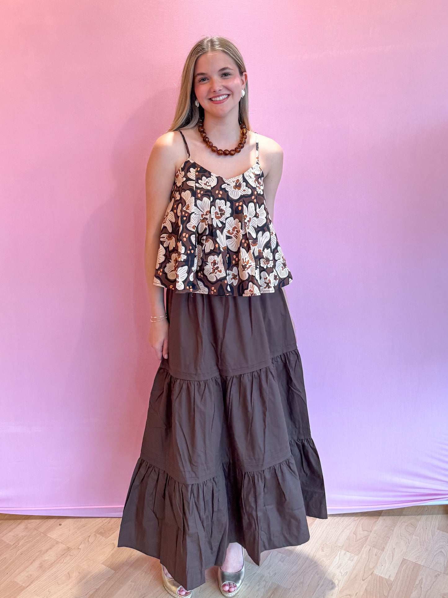 Bronze Blossom Top