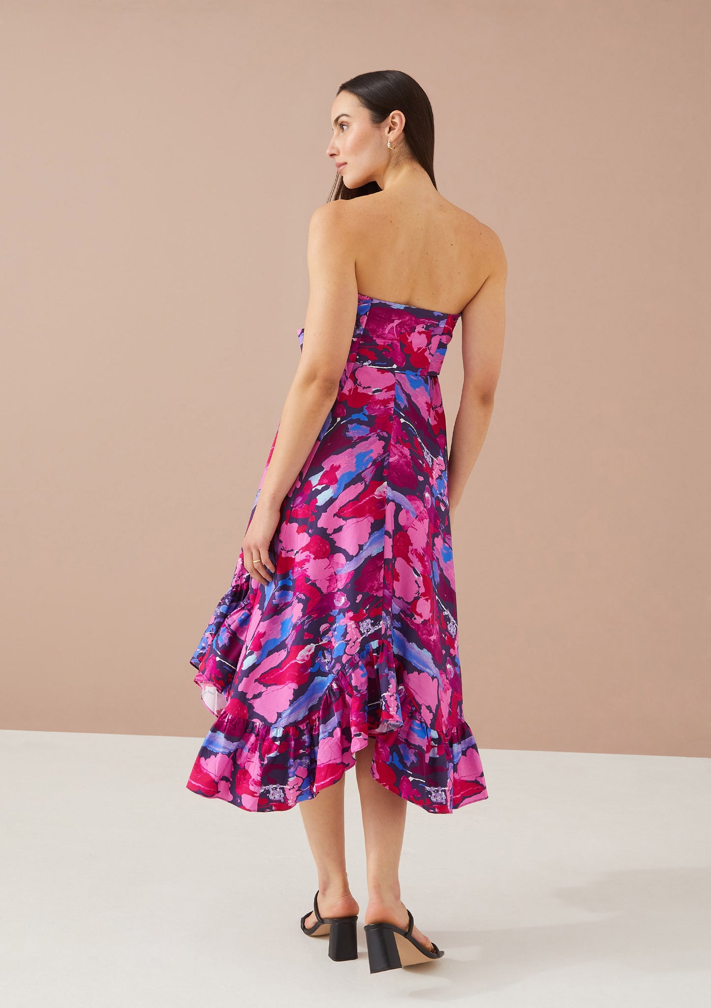 Dalia Skirt Dress Paint Burst Dress