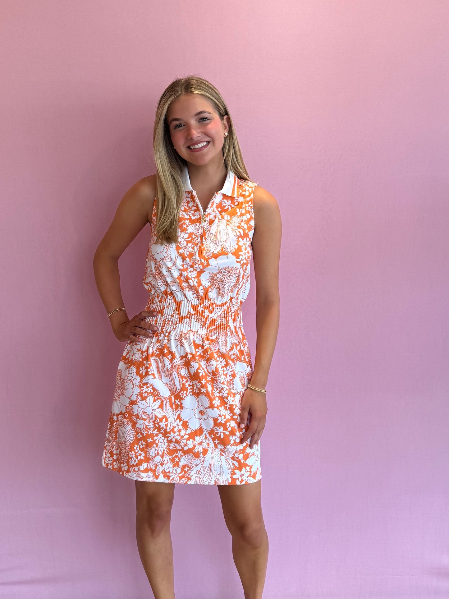Love Active Sleeveless Dress UPF 50+ Budding Romance