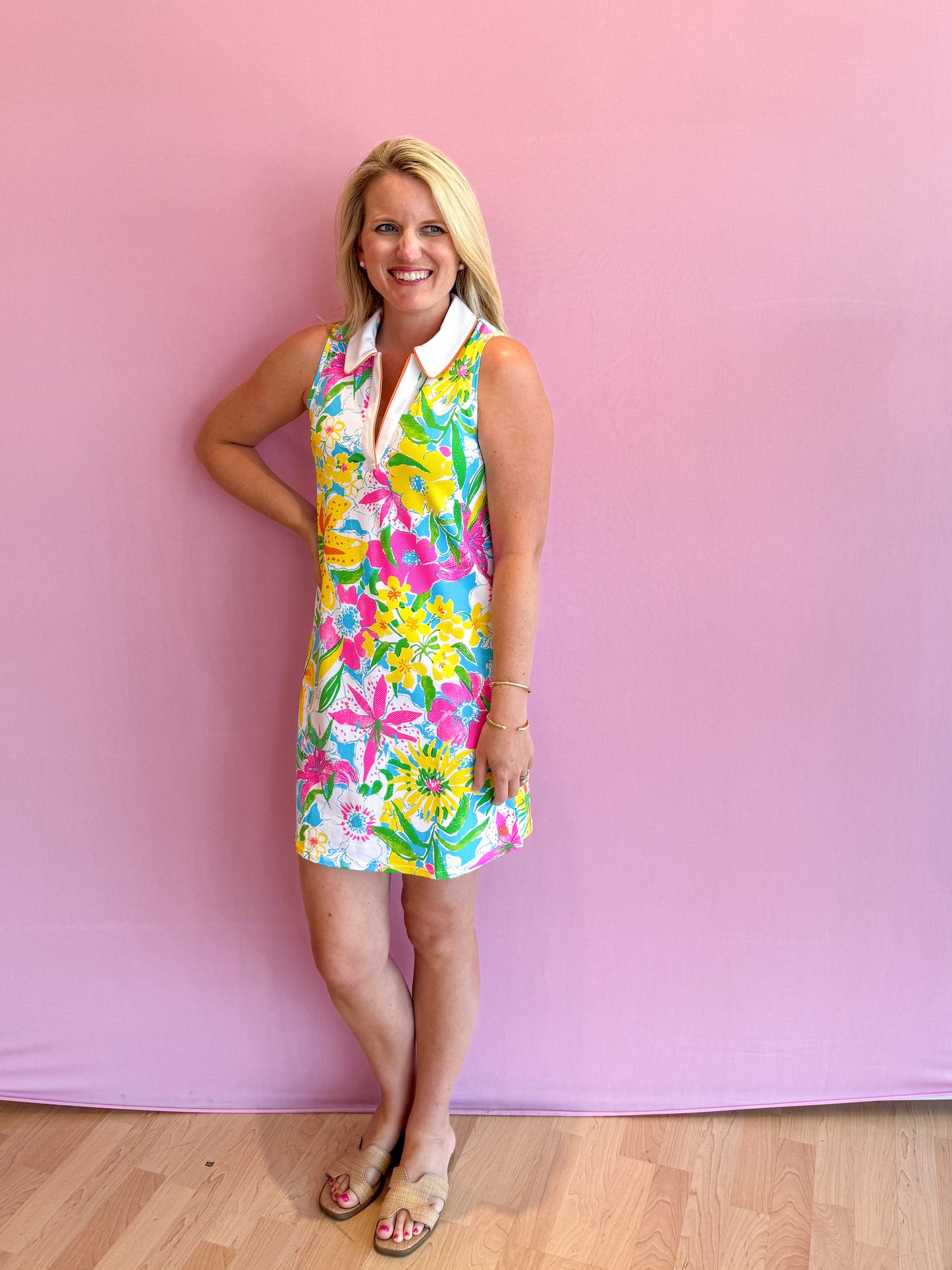 Cayo Costa Sleeveless Dress UPF 50+ Lovely Lilly