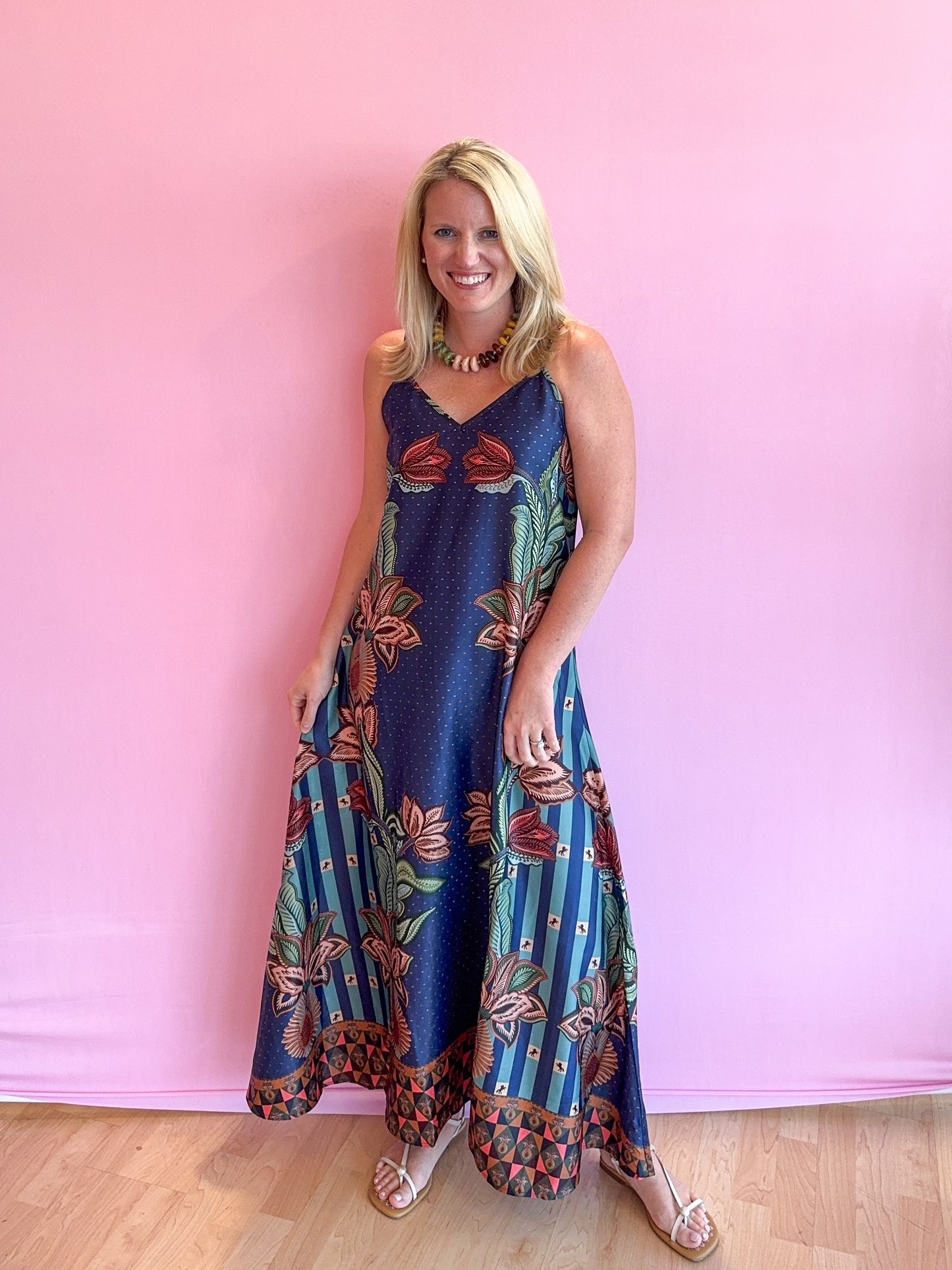 Camille Floral Slip Dress