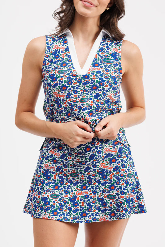 Reese Skort Florida Poppies