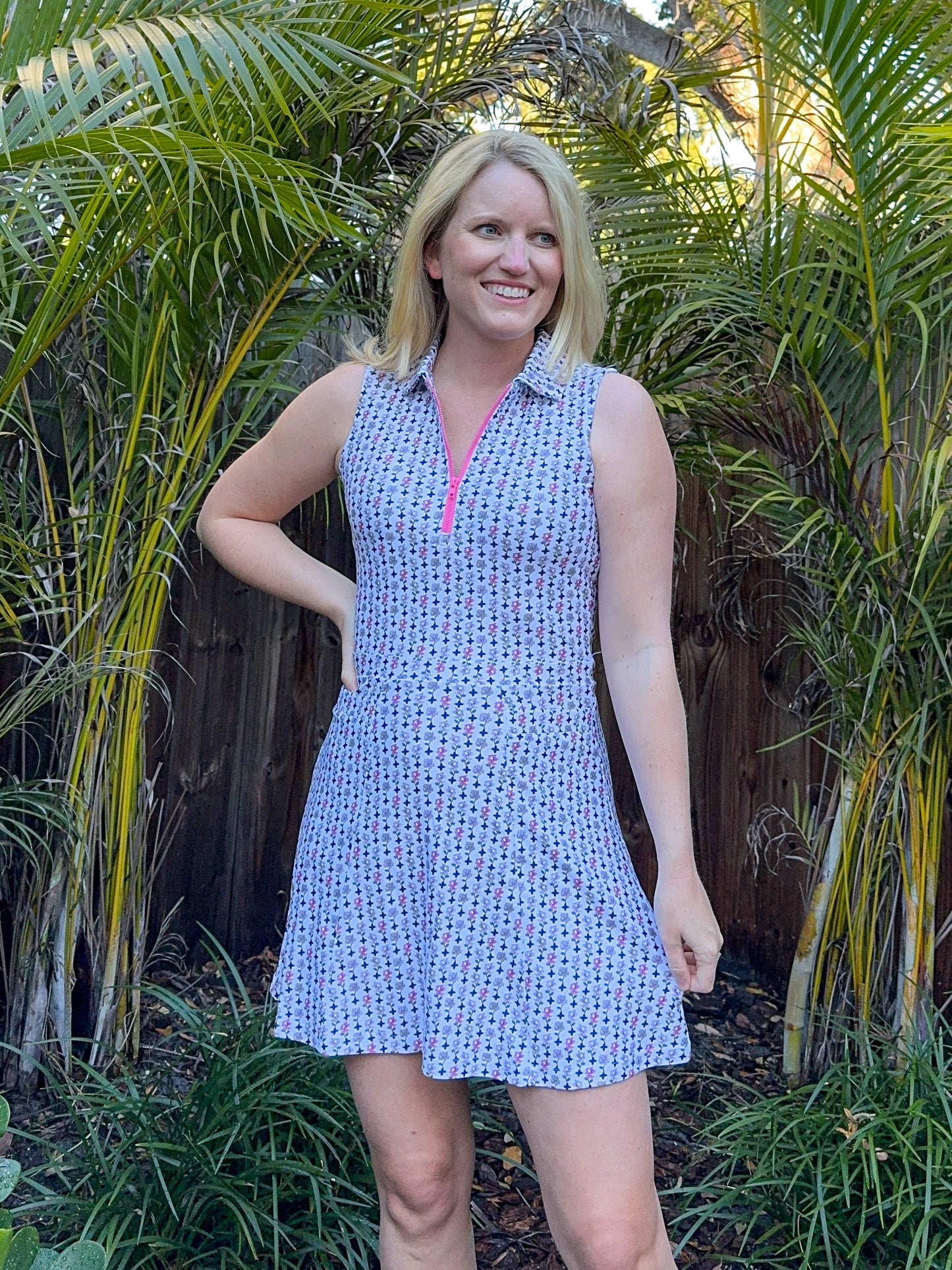 Cynthia Dress Falling Petals