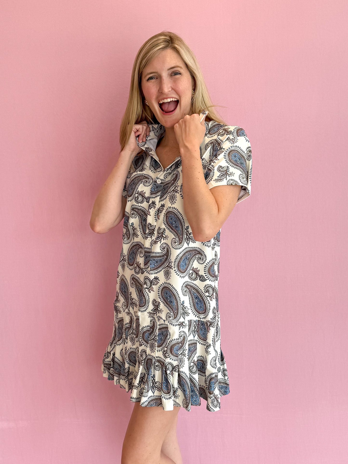 Aspen Dress Grandpas Paisley