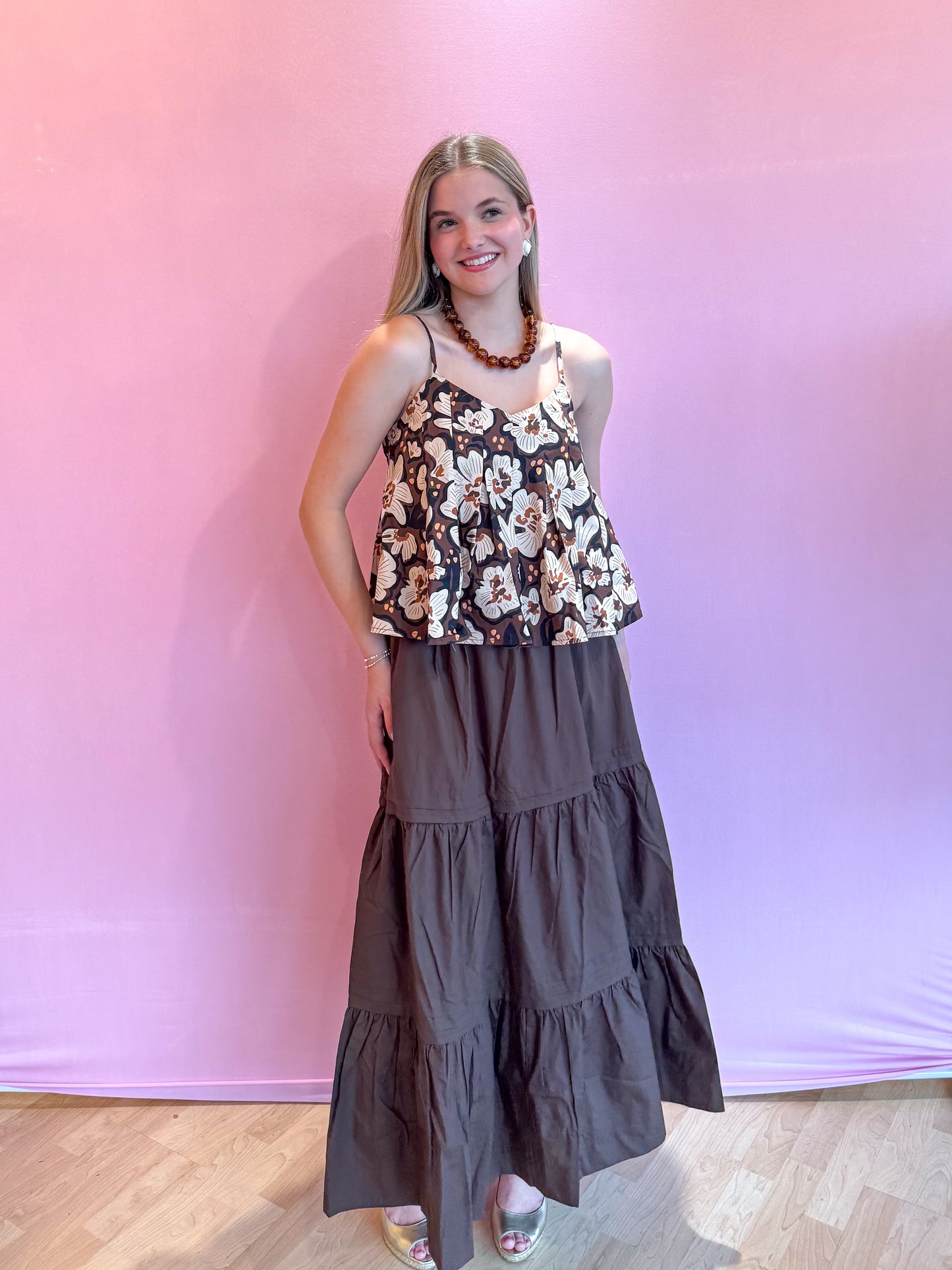 Bronze Blossom Top