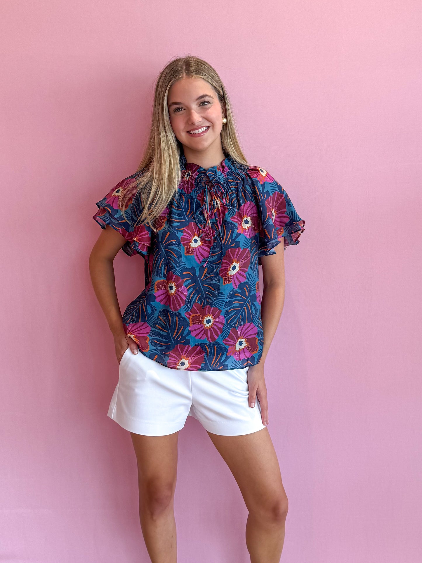 Fae Floral Top