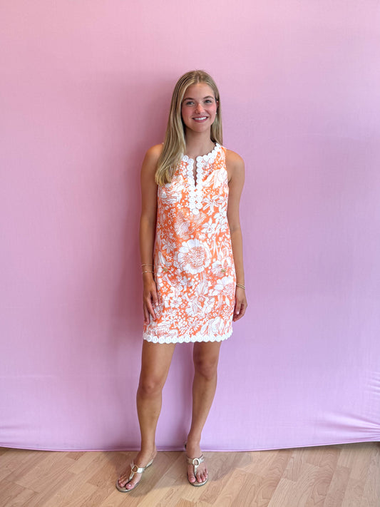 Romey Shift Romper Budding Romance