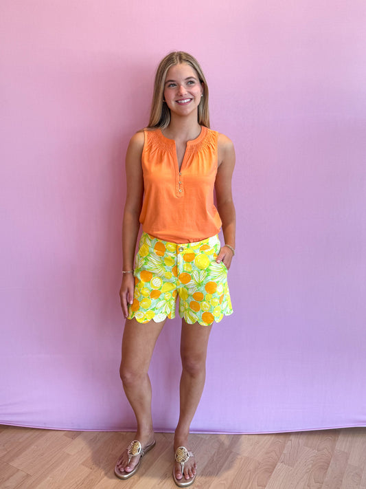 Buttercup Mid-Rise Short Zesty