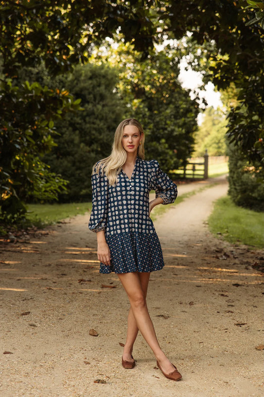 Hazel Dress Flora Paisley