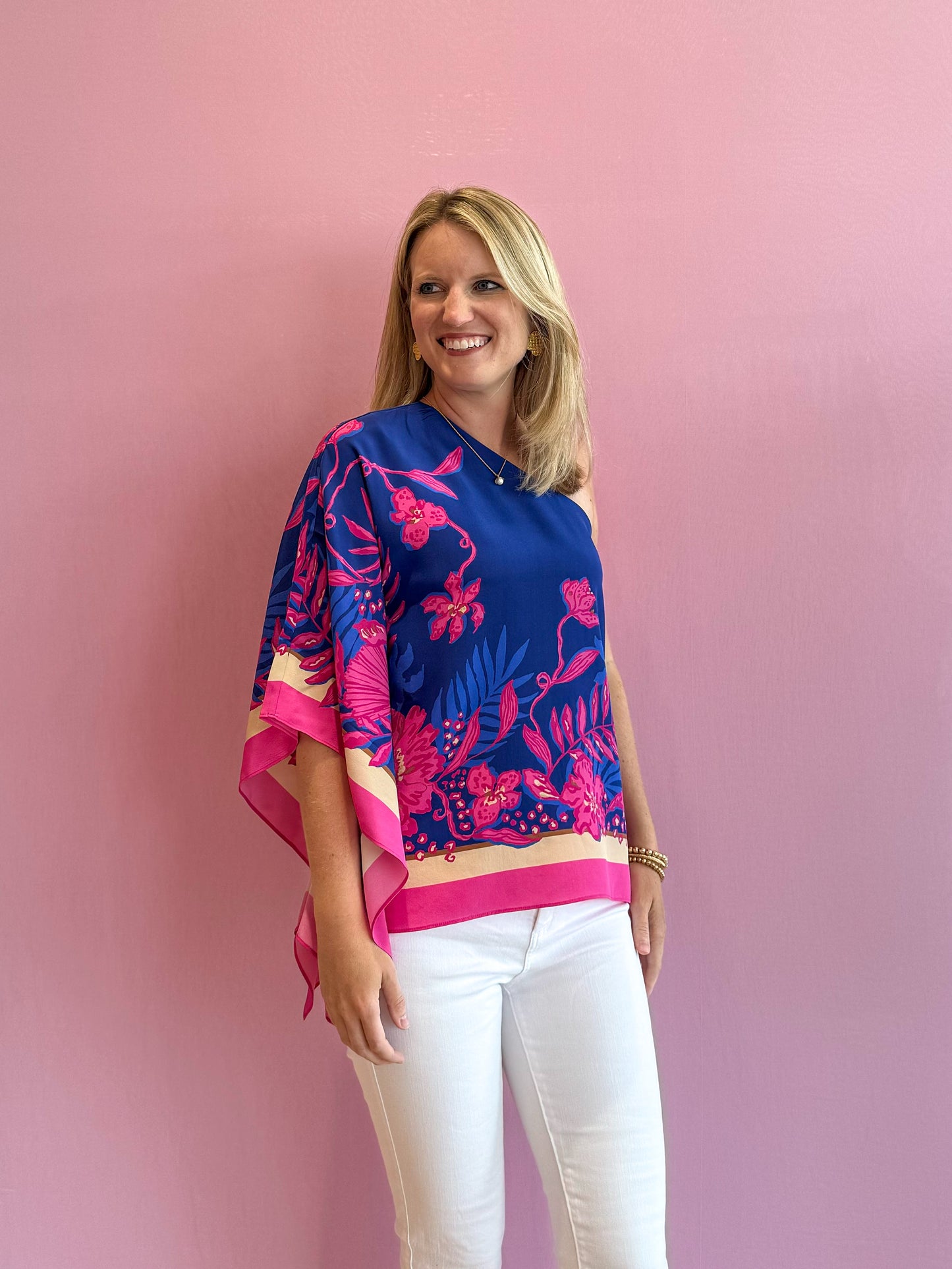 Schaffer Silk Top Never Ending Summer