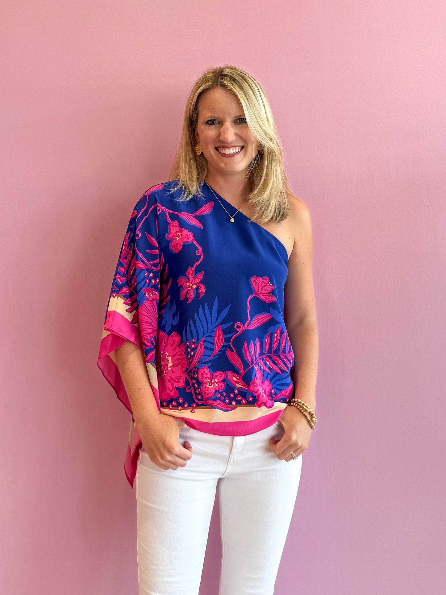 Schaffer Silk Top Never Ending Summer