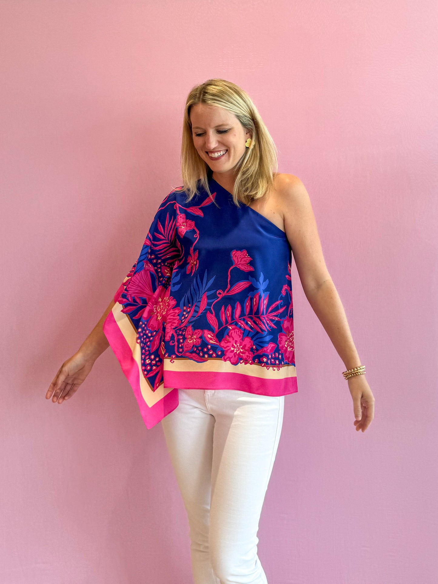 Schaffer Silk Top Never Ending Summer