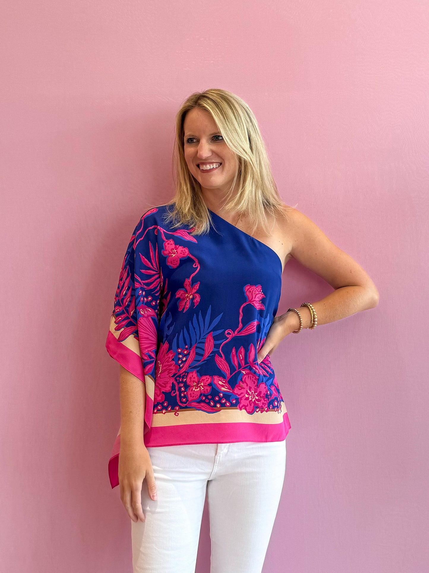 Schaffer Silk Top Never Ending Summer