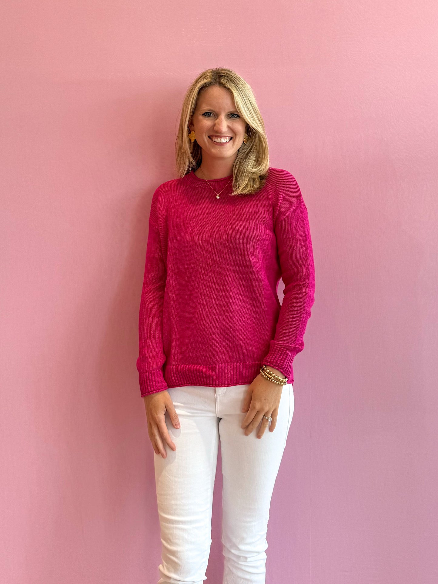 Bayport Sweater Mystique Pink