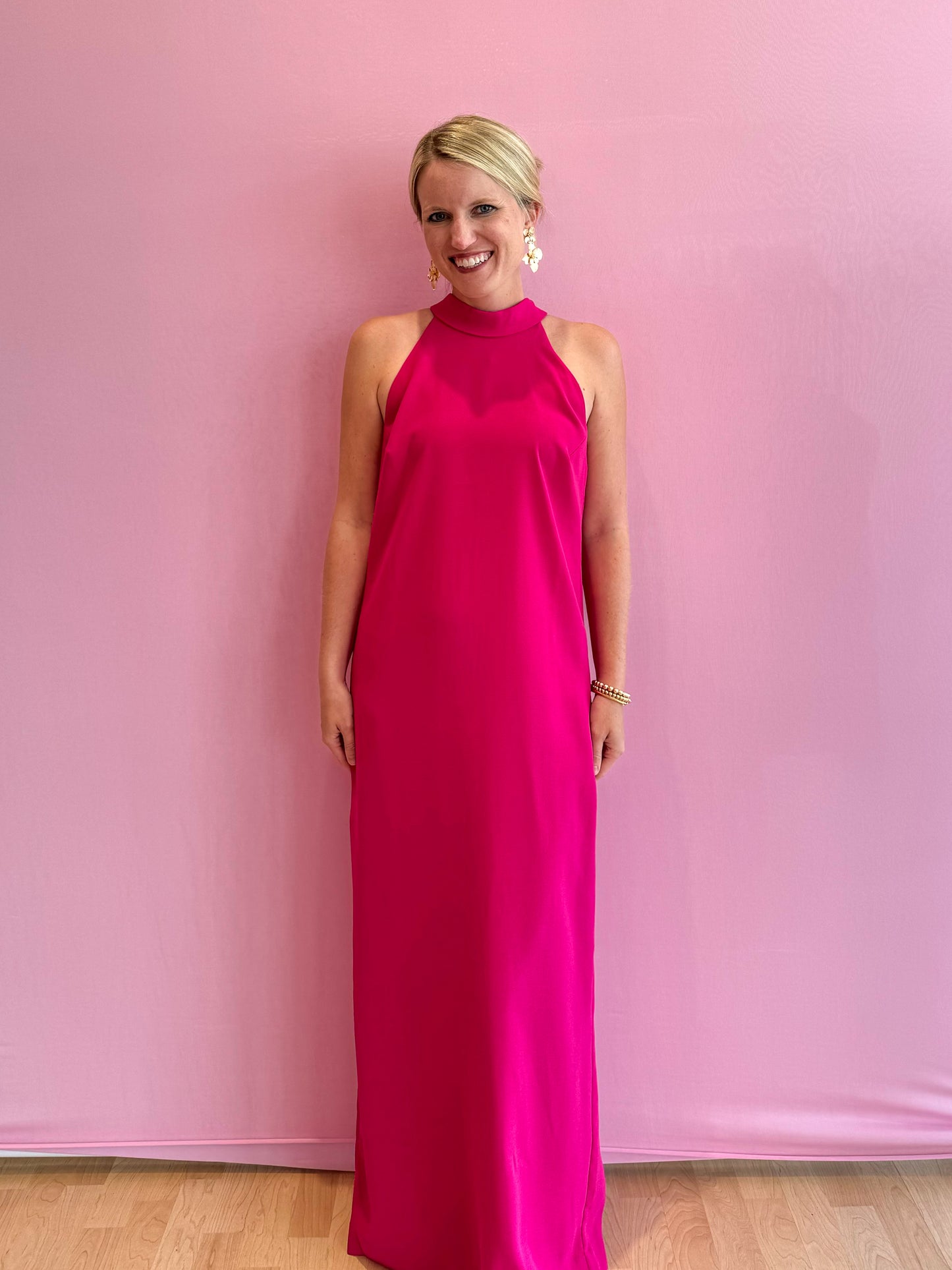 Alaric Maxi Dress Mystique Pink