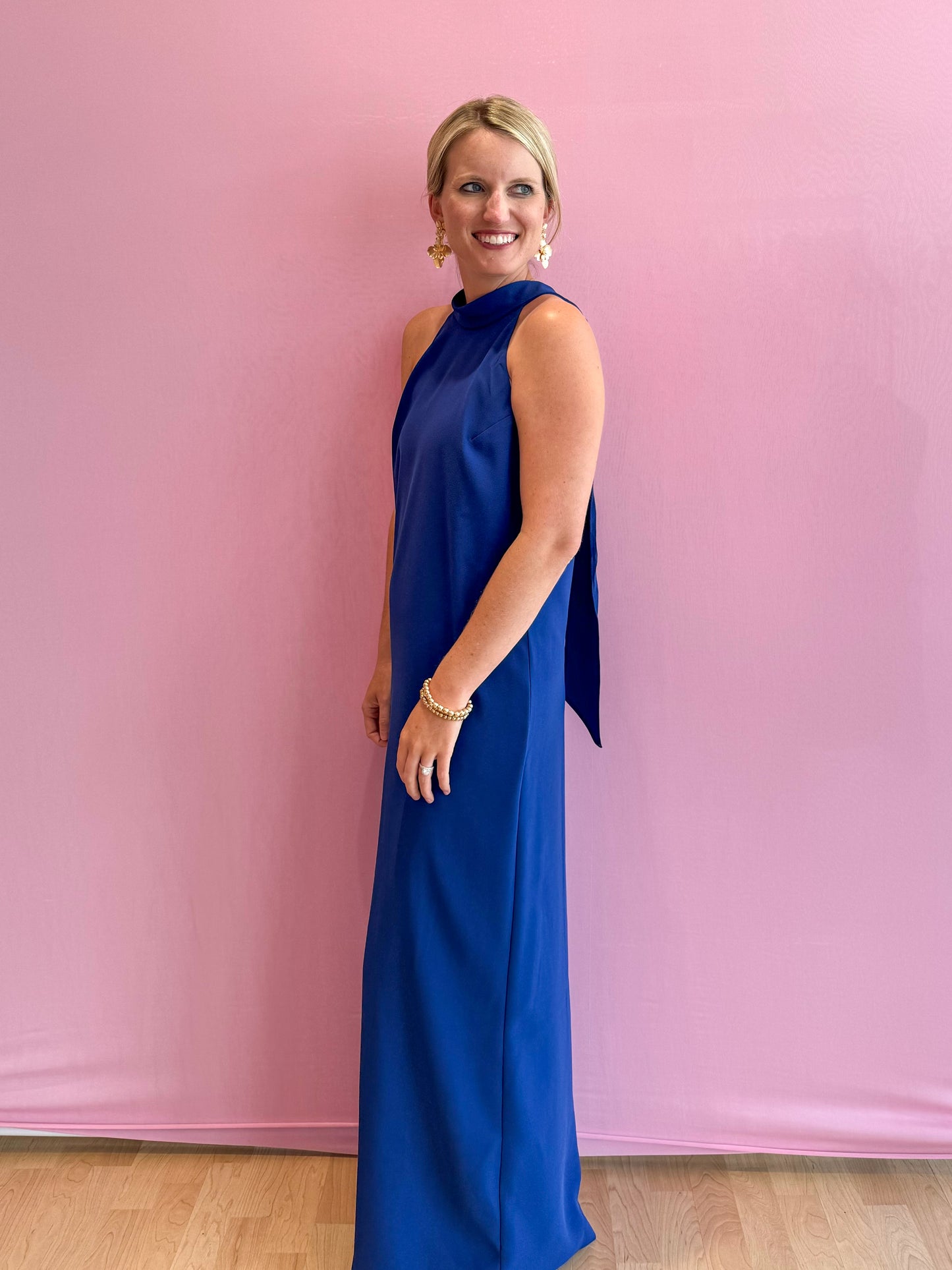 Alaric Maxi Dress Blue Med