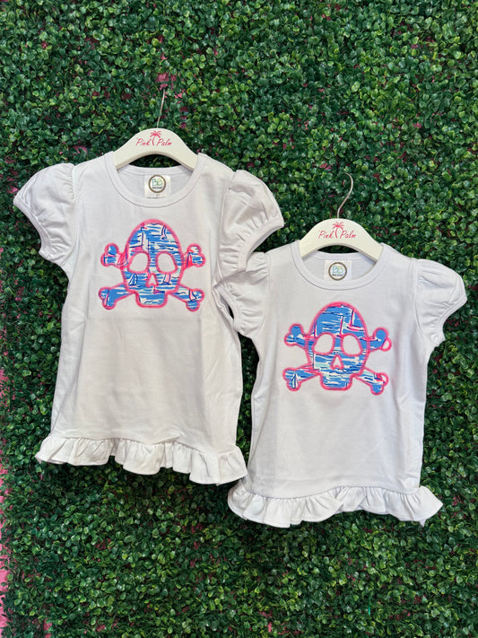 Girls Lilly Skull Gasparilla Shirts