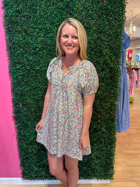 Posie Dress Sorbet Bouquet