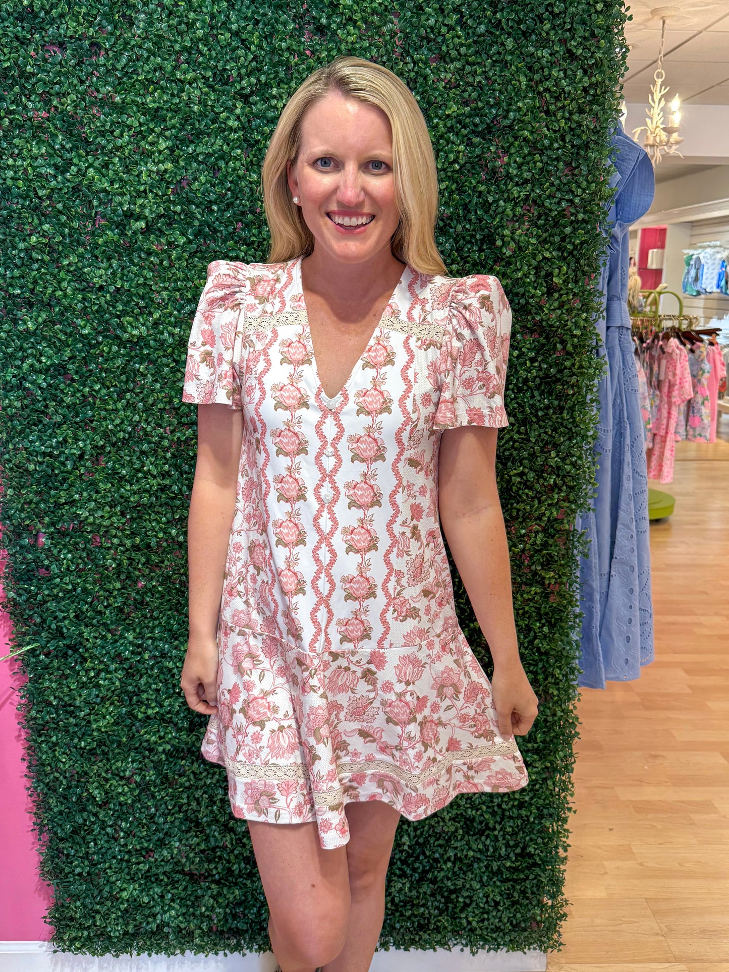James Dress Tulip Paisley