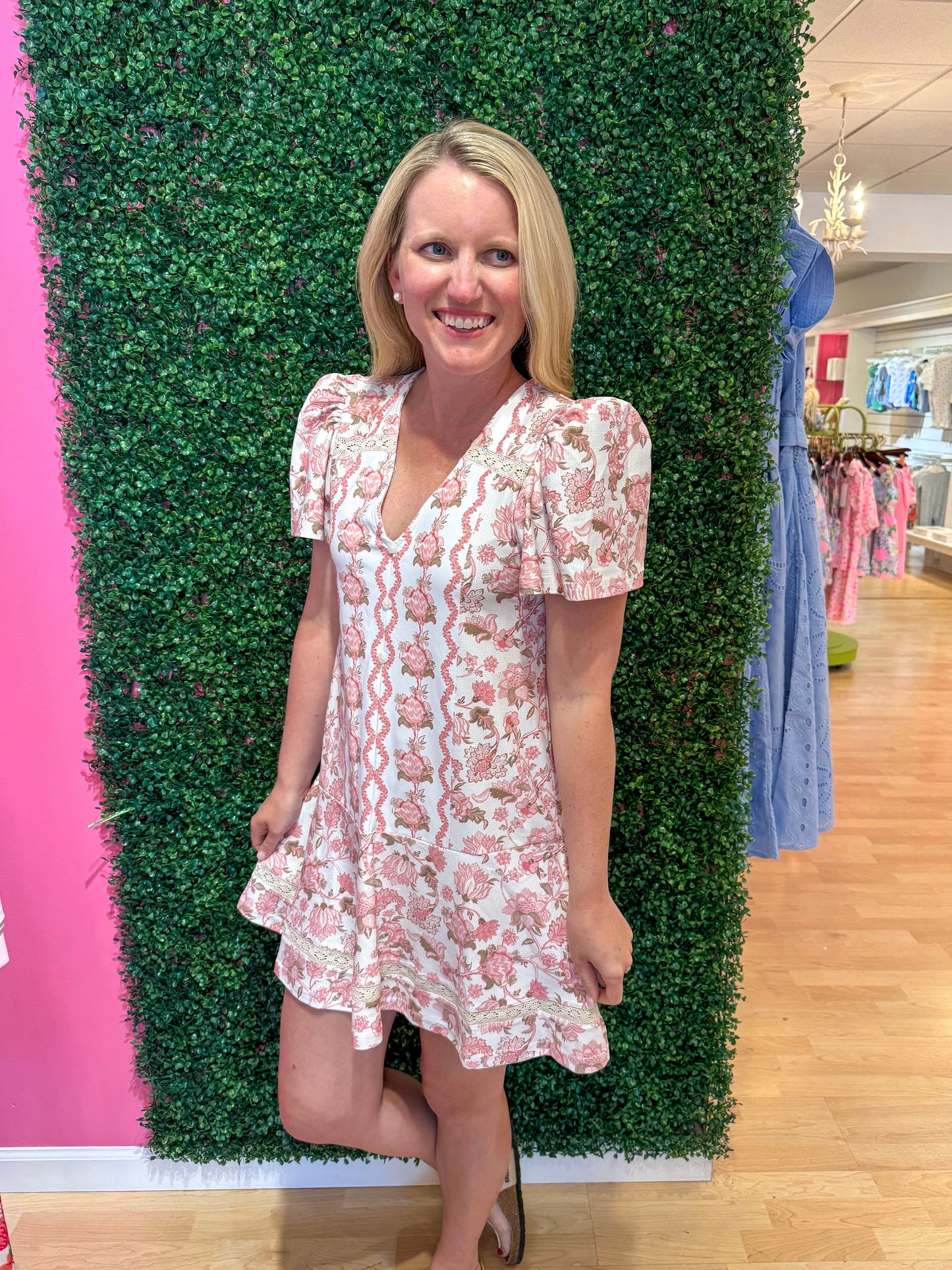 James Dress Tulip Paisley