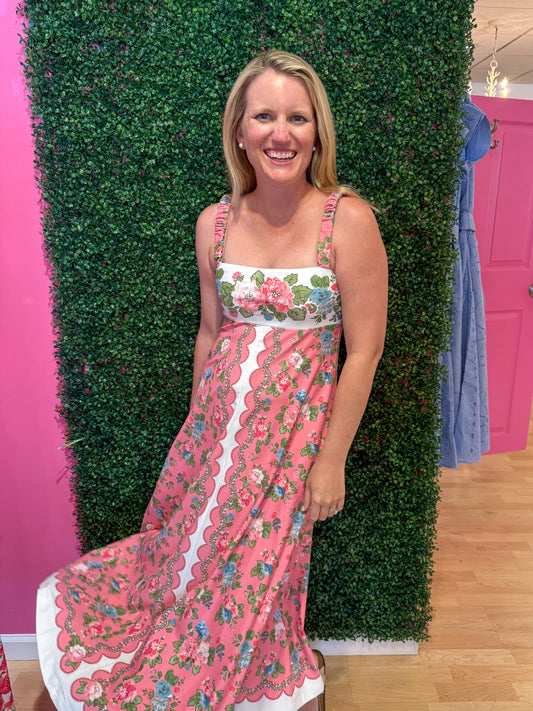 Lochlain Dress Cottage Rose