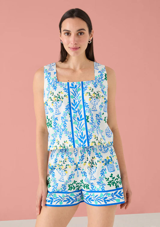 Romy Short Chinoiserie Garden