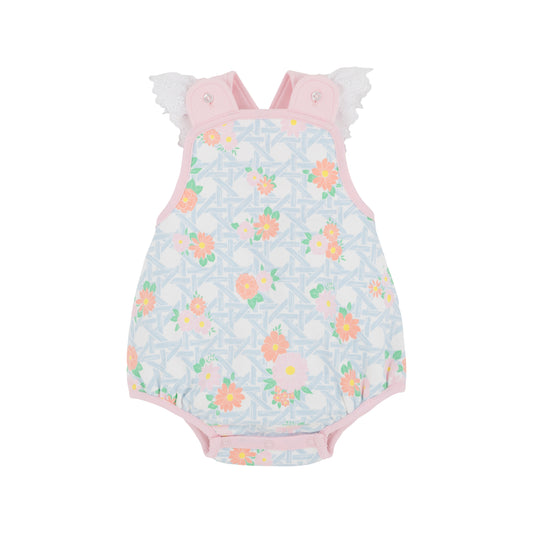 Saylor Sunsuit Cayman Cane Palm Beach Pink