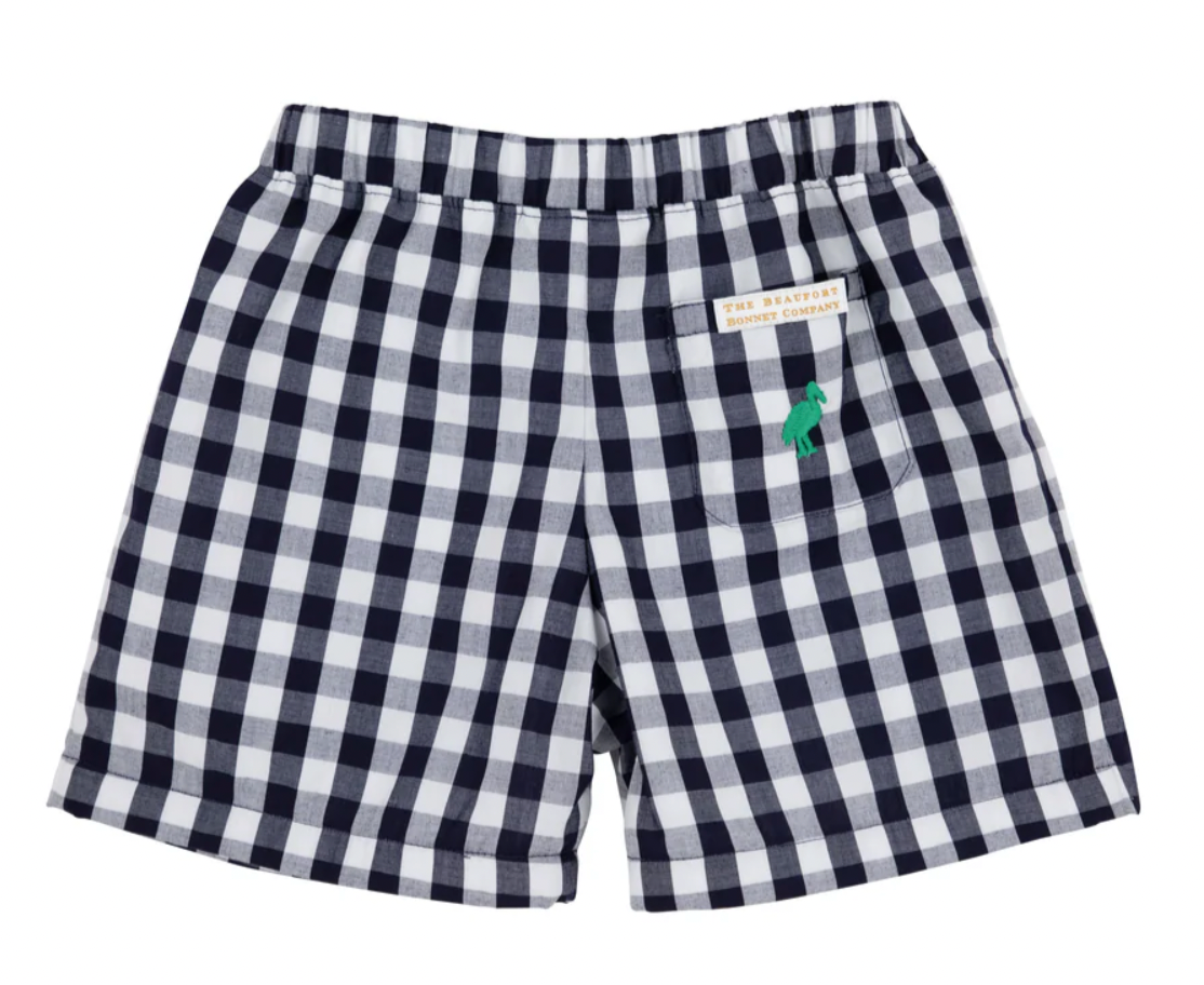 Shelton Shorts Nantucket Navy Chatham Check