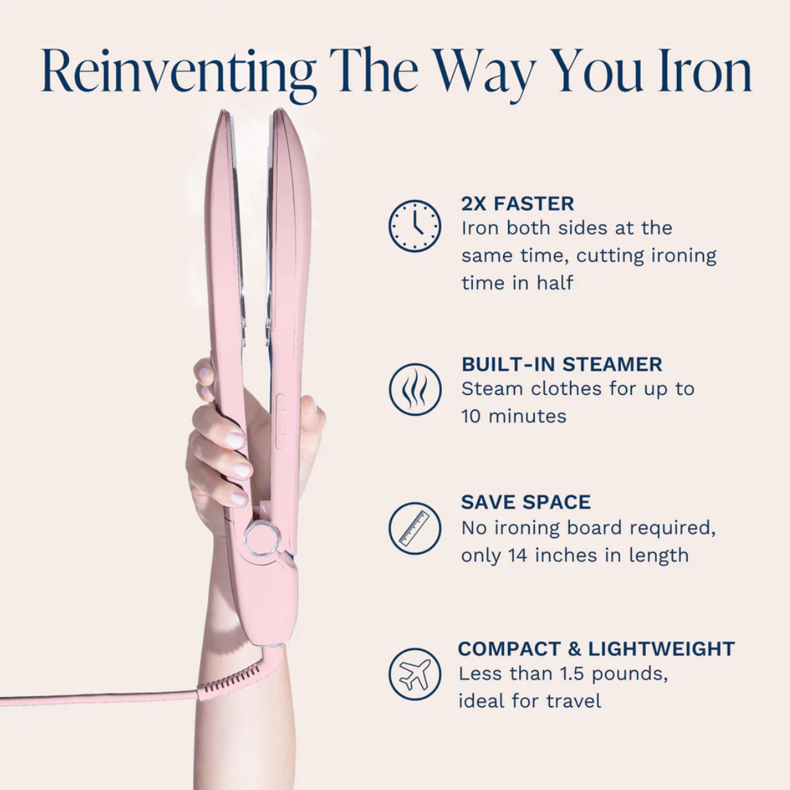 Nori Handheld Steam Iron