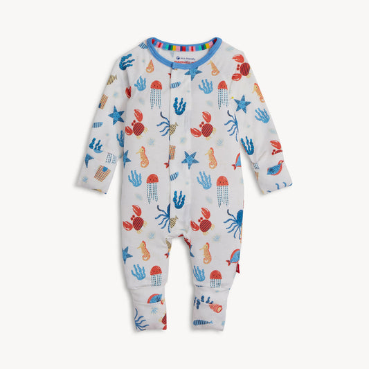 Deep Chic Blue Modal Magnetic Coverall