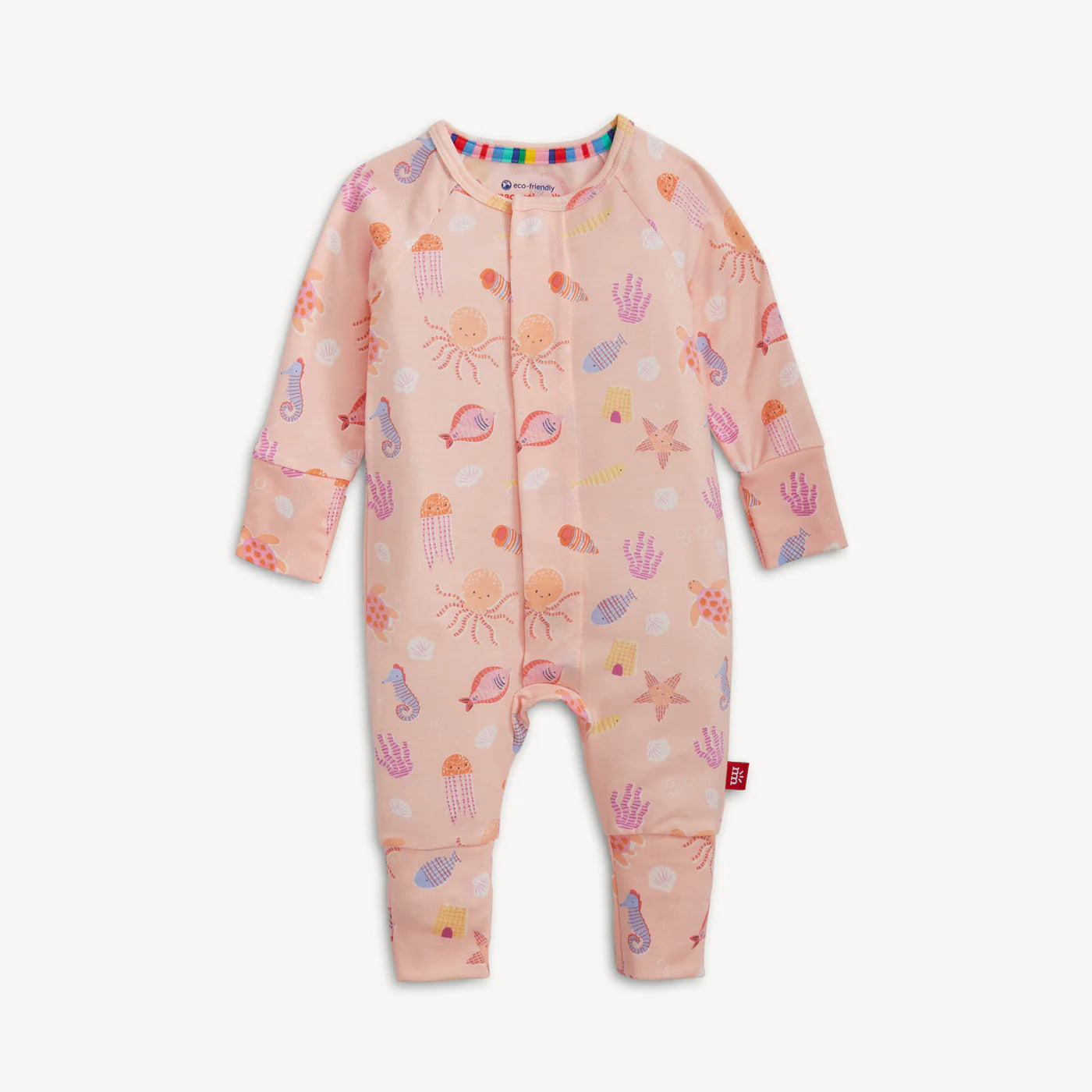 Deep Chic Pink Modal Magnetic Coverall